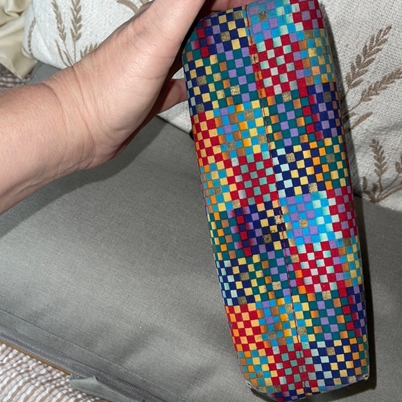 Kate Spade Mini Colorful Checkered Tote by Kate Spade - Picture 6 of 7